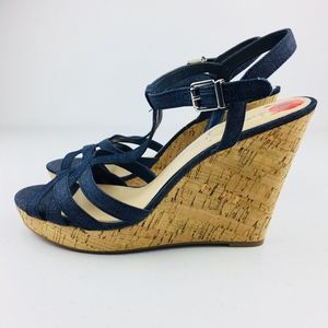 jessica simpson denim wedges
